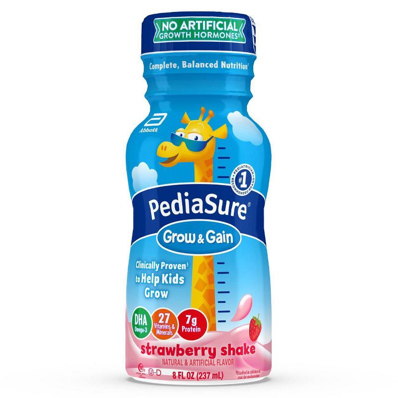 Pediasure Grow  Gain Strawberry Shake - 6pk/48 fl oz