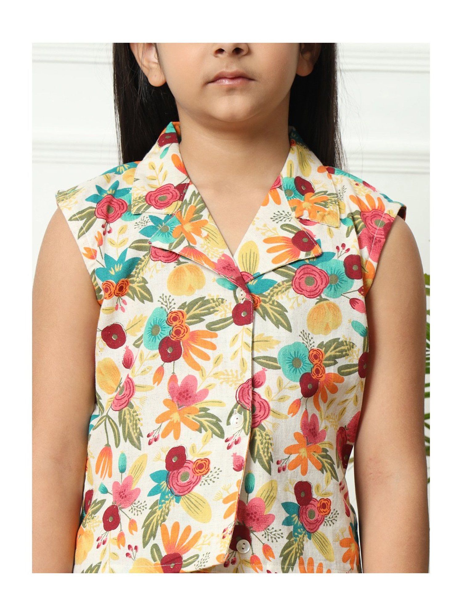READIPRINT FASHIONS Kids Multicolor Printed Shirt with Trousers