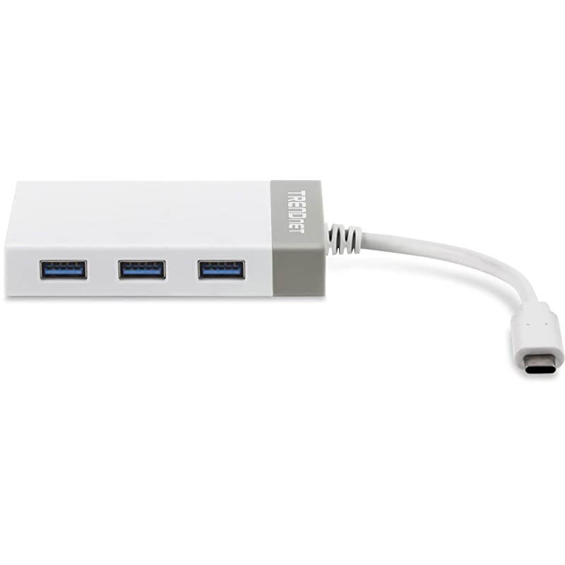 USBC to Gigabit Adapter Hub 127 cm 5 for Windows Mac OS MacBook and Surface Pro TUCETGH3