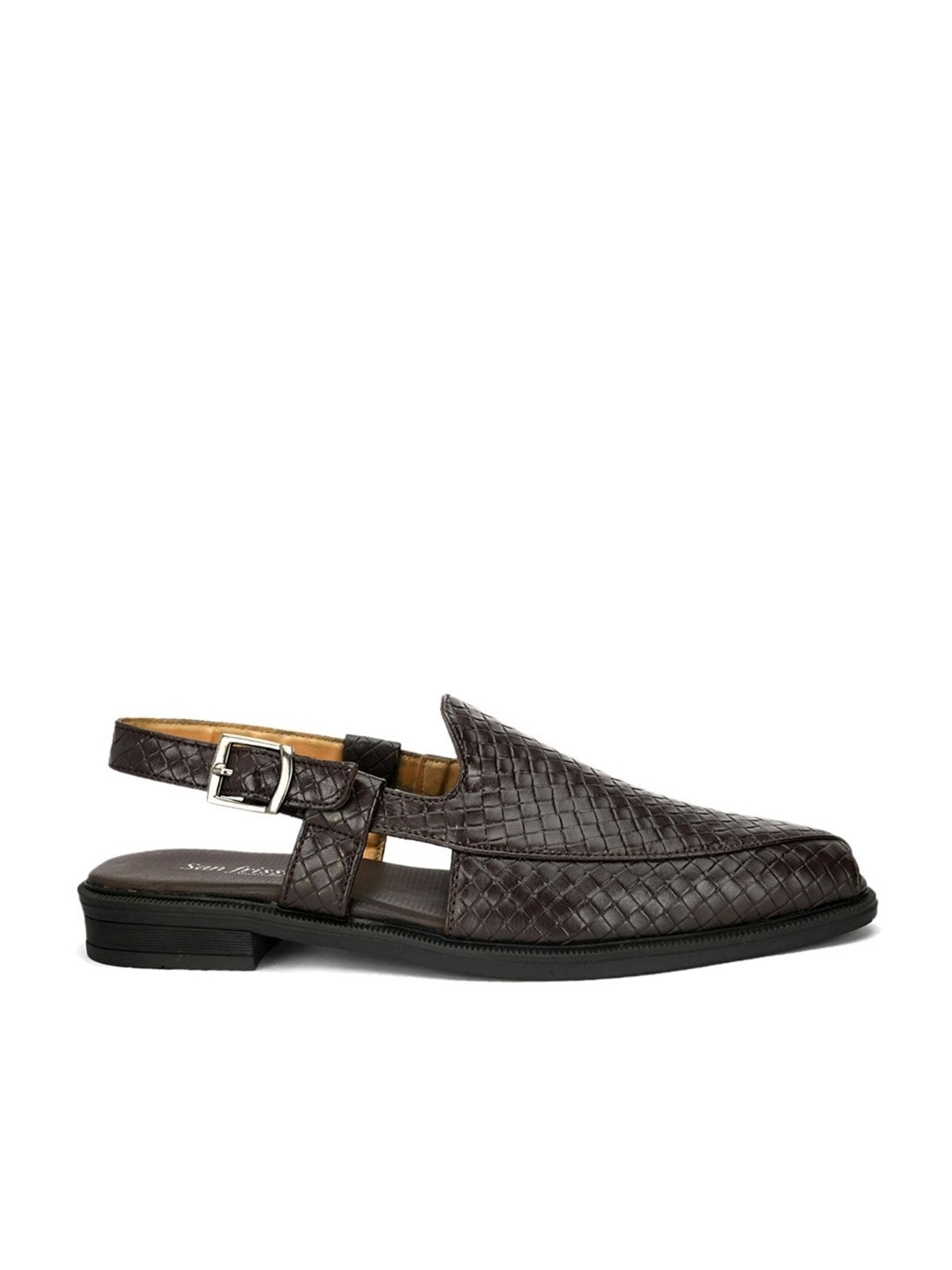 San Frissco Men's Brown Back Strap Sandals