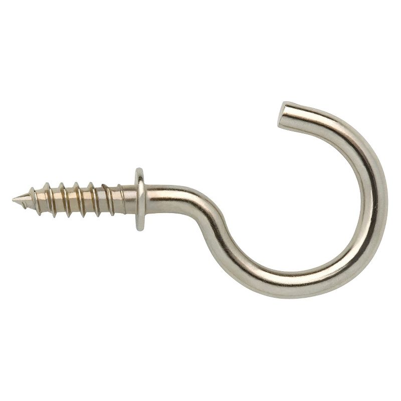 Arrow 36pk Satin Nickel 7/8" Cup Hooks