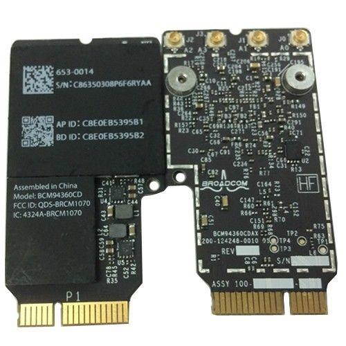 BCM94360CD 802.11ac Mini PCI-Express Adapter Wireless WiFi card for Broadcom + Bluetooth 4.0 for 2013 21.5"/27" iMac