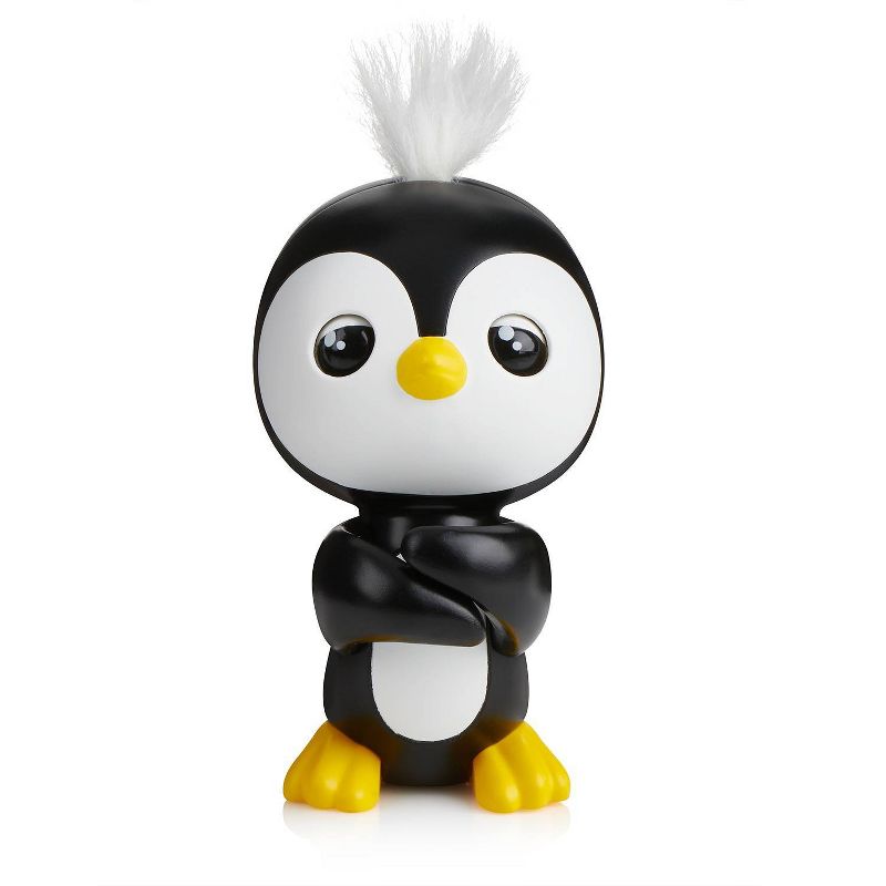 Fingerlings Baby Penguin - Tux (Black and White) - Interactive Toy - By WowWee