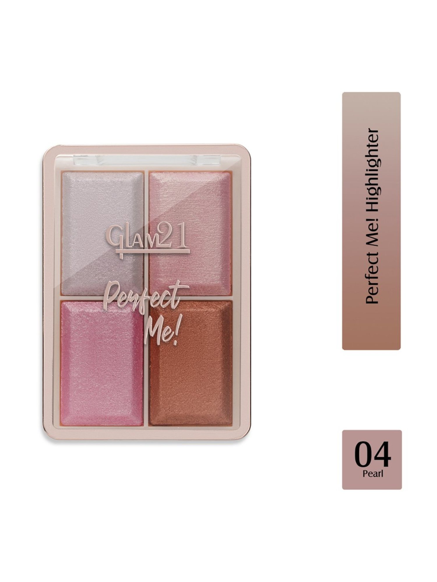 Glam21 Perfect Me! Highlighter Palette Blusher 04 Pearl - 6 gm