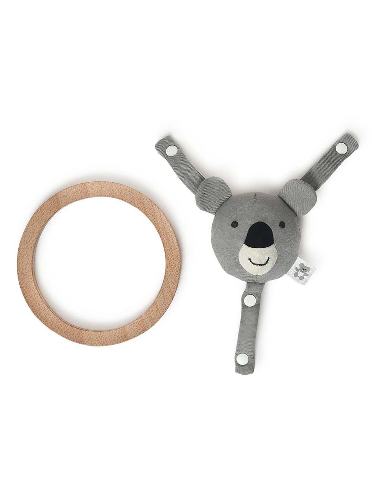 MiArcus Kids Grey Rattle Toy