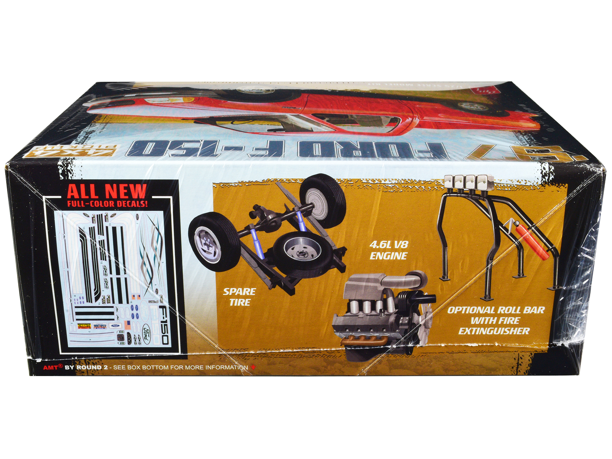 Skill 2 Model Kit 1978 Ford 4x4 Pickup Truck "Firestone Super Stones" 1/25 Scale Model by AMT