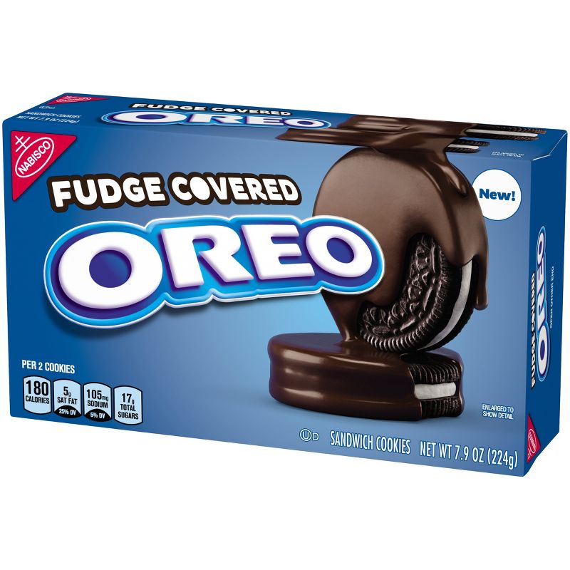 Oreo Fudge Covered Sandwich Cookies - 7.9oz