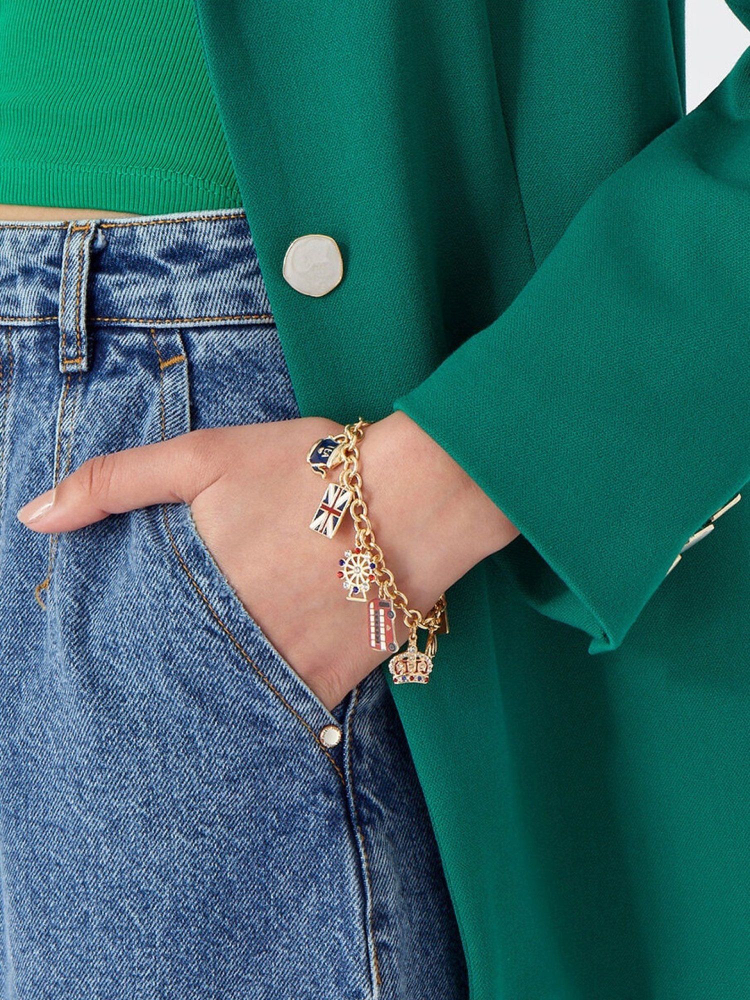 Accessorize London  Charm Bracelet