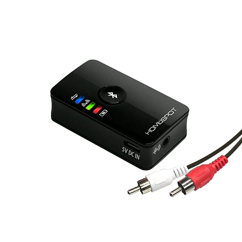 Bluetooth Transmitter Wireless Portable Splitter Works with 35mm Aux Devices iPods MP3 CD Player Laptop TV Ears aptX Low Latency Supported