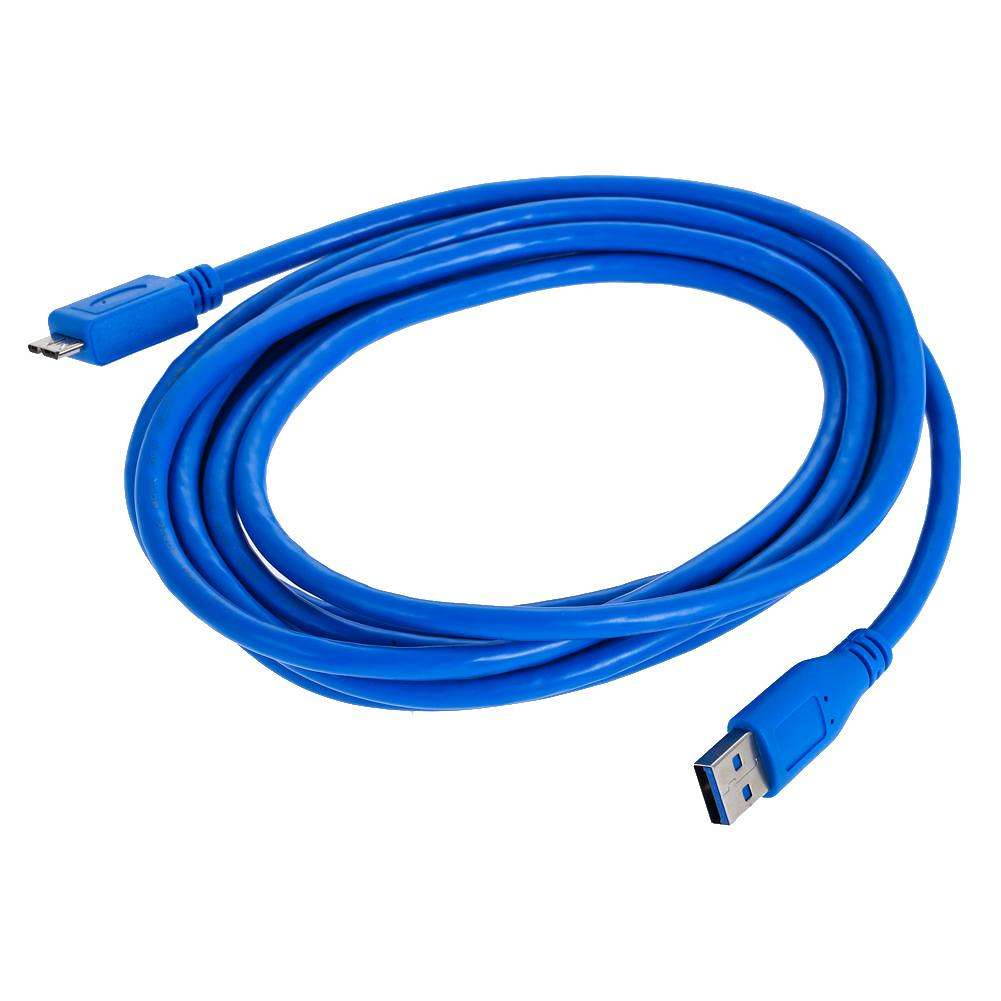 AYA 6Ft (6 Feet) ertified SuperSpeed USB 3.0 Cable A (M) to Micro B (M) Cable