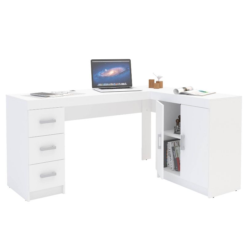 Mayne Corner Desk White - Chique