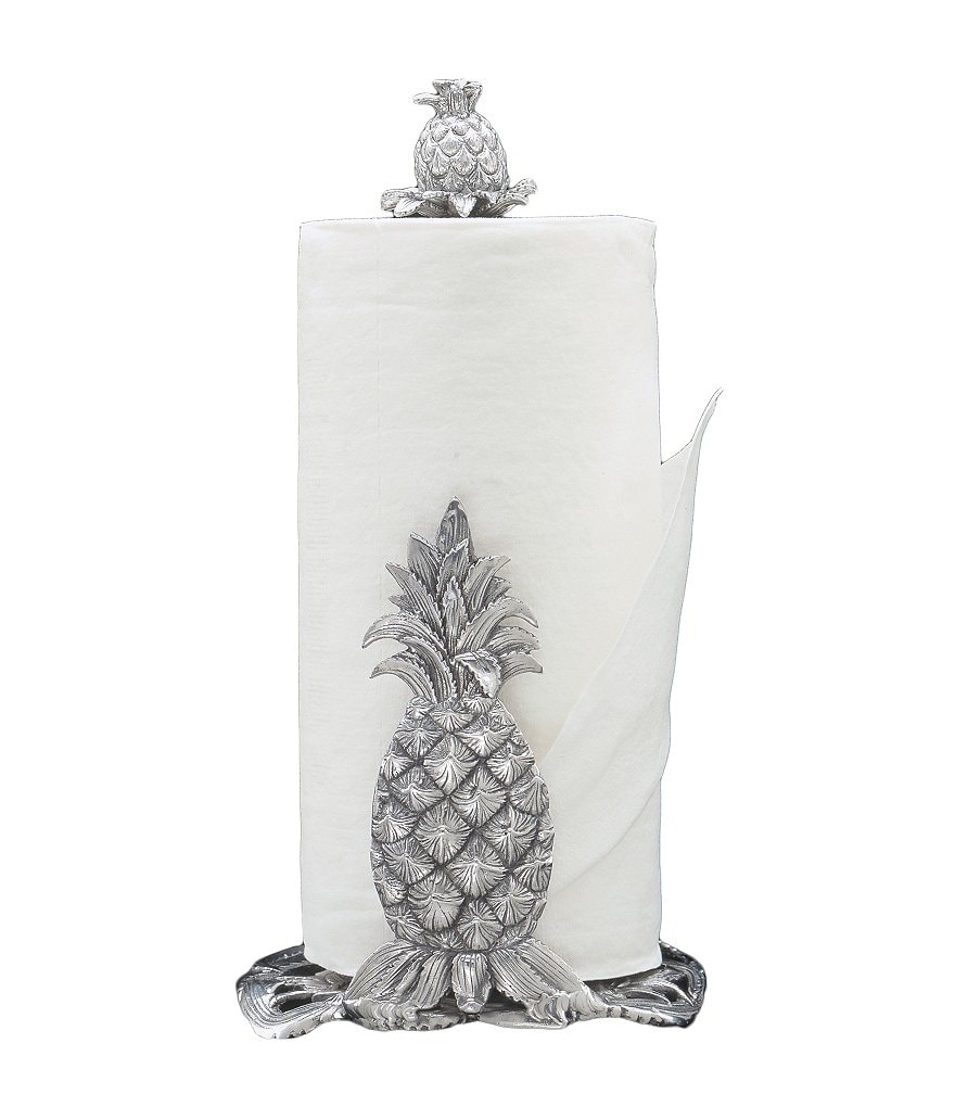 Arthur Court Pineapple Paper Towel Holder