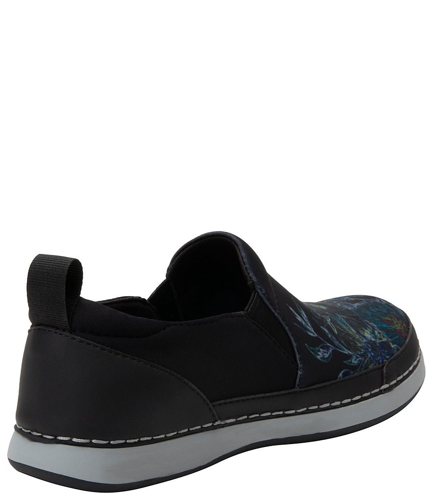 Alegria Alchemie Bouquet Floral Print Dream Fit Slip-Ons