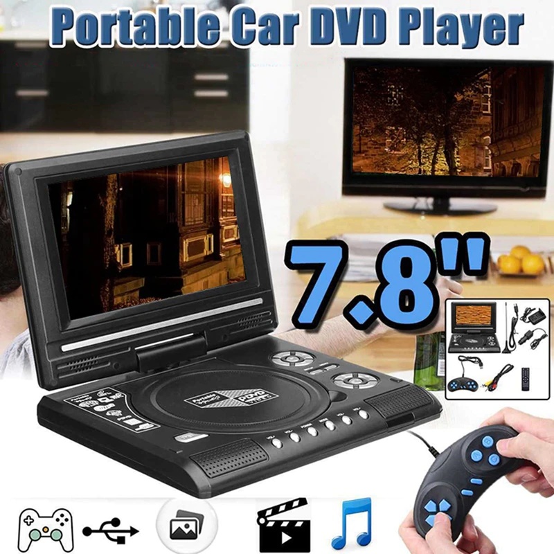 PC807B Personal Portable MP3CD Player with AntiSkip Protection with Stereo Earbuds BlackGray