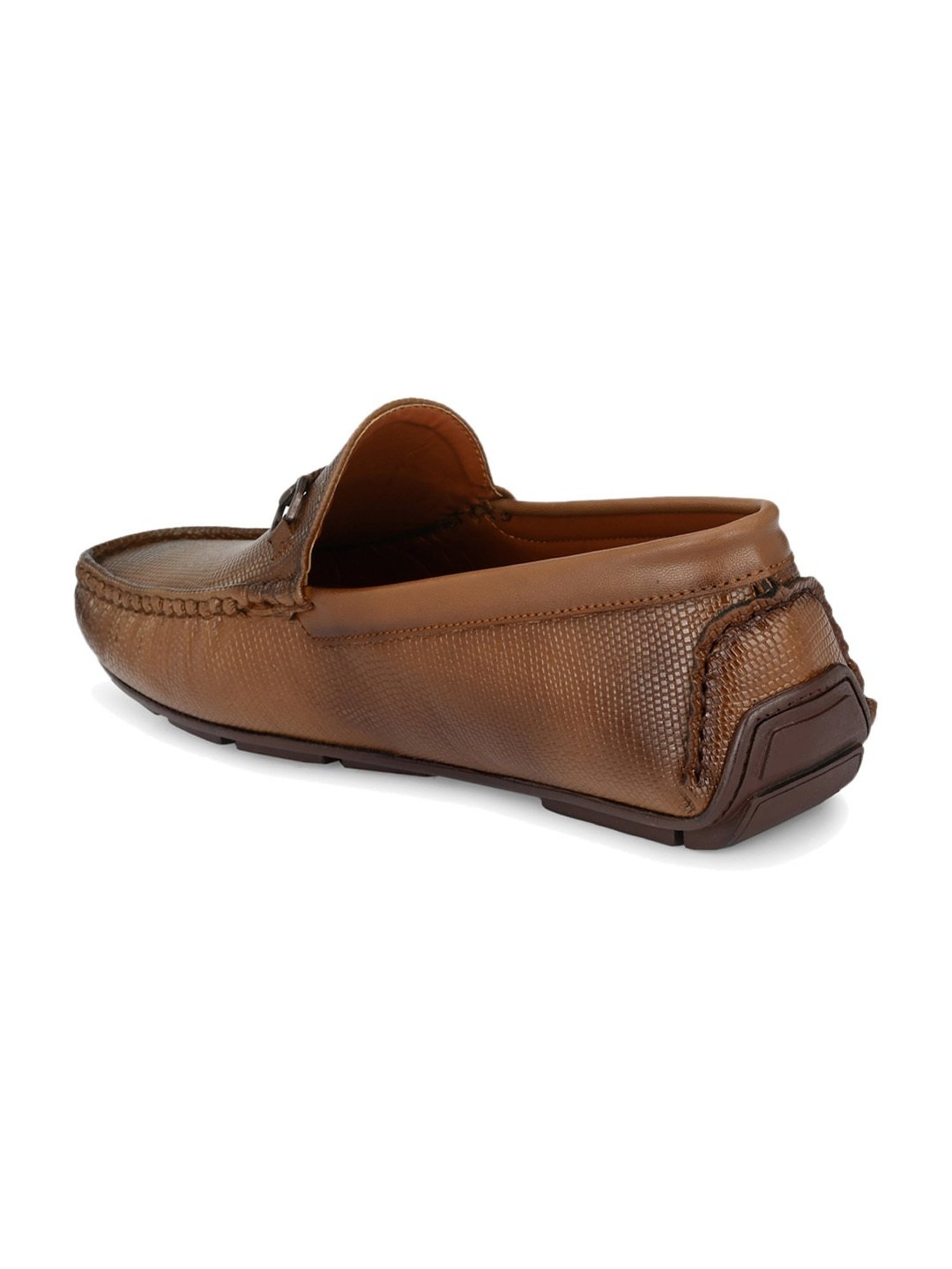 El Paso Men's Tan Casual Loafers