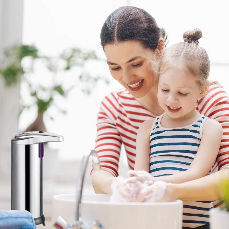 Dartwood Touchless Automatic Soap and Hand Sanitizer Dispenser with Infrared Sensor  (8 oz)