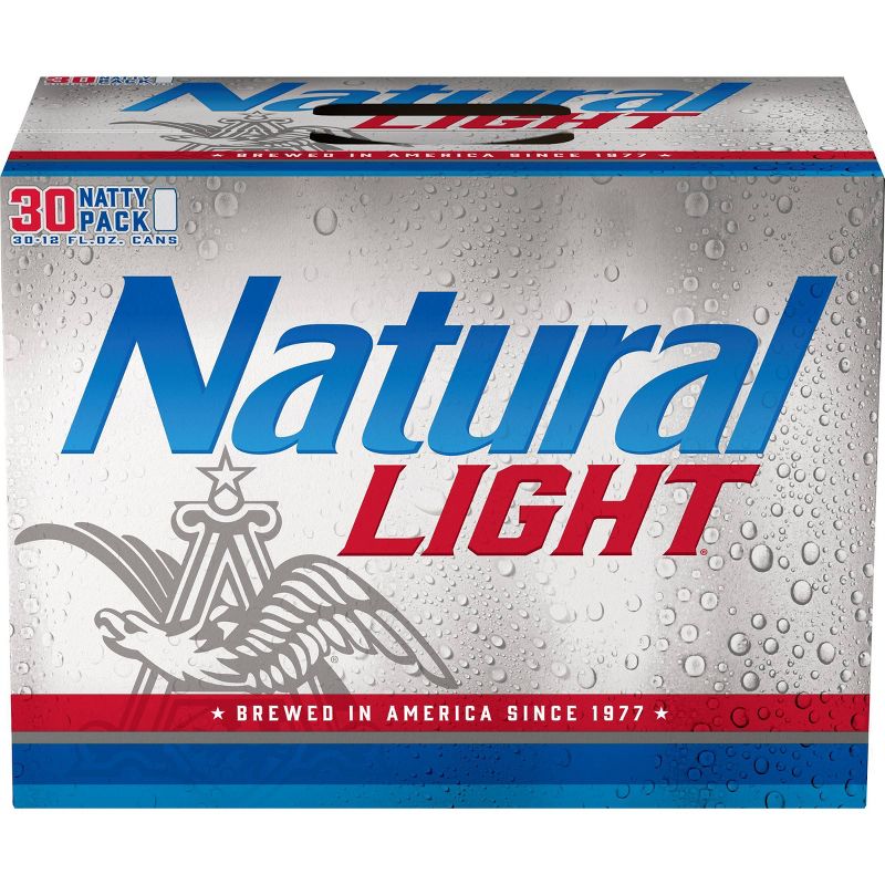 Natural Light Beer - 30pk/12 fl oz Cans
