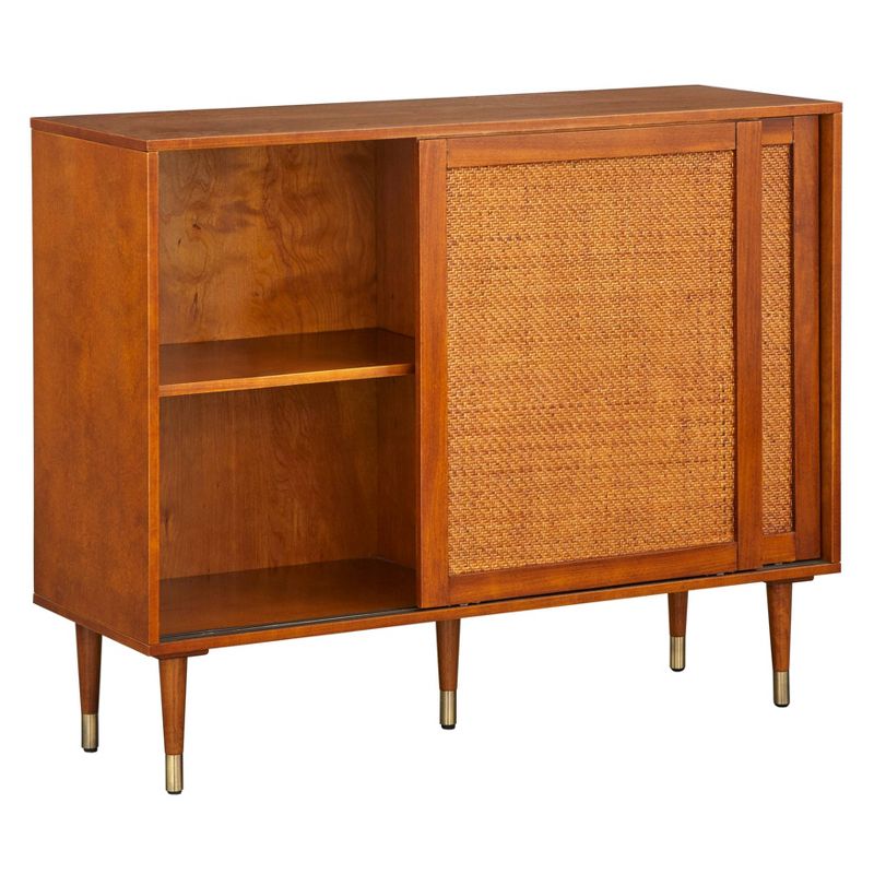 Naples Side Board White/Dark Brown - Chique