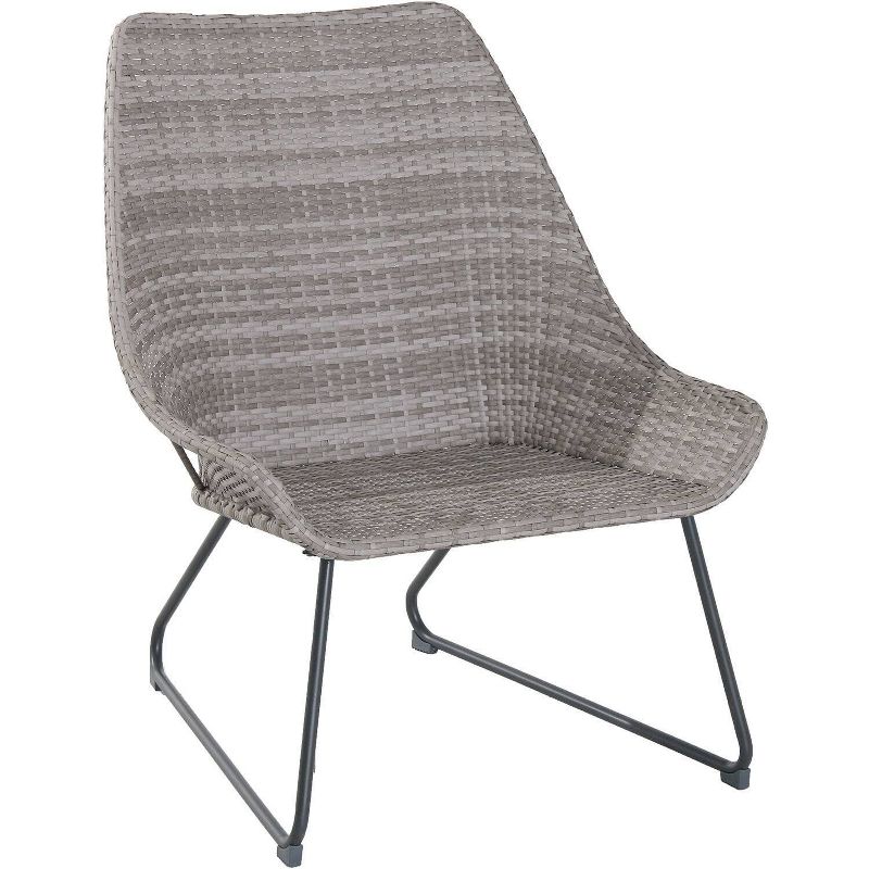 Accent 4pc Fire Pit Seating Set Gray - Hanover