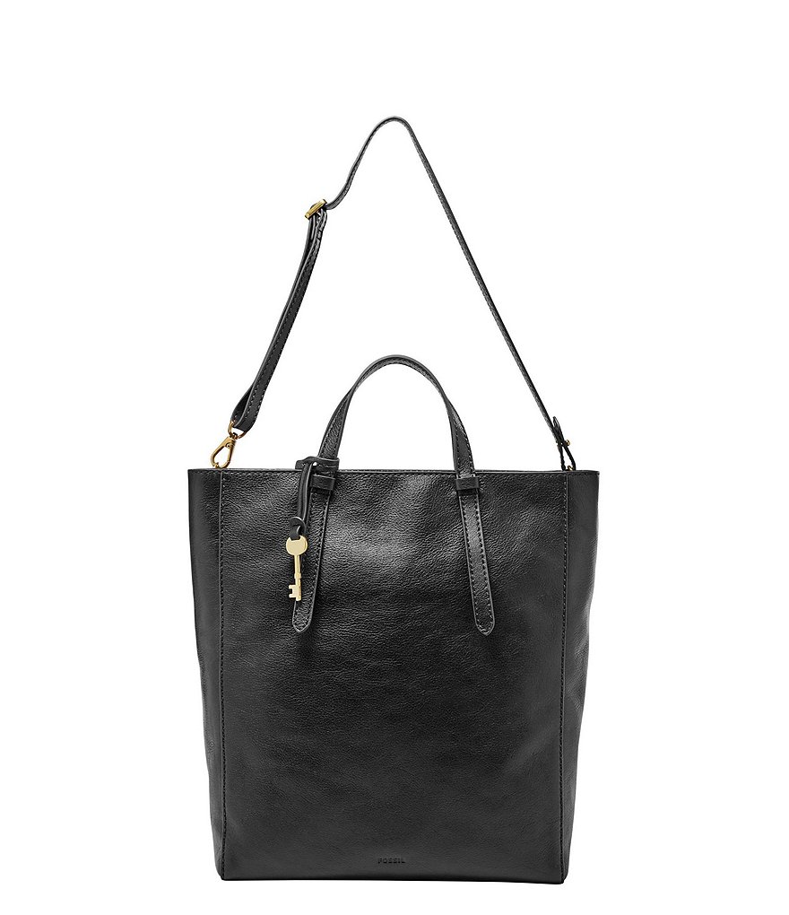 Black Colorblock Bowknot Pattern Knitted Tote Bag