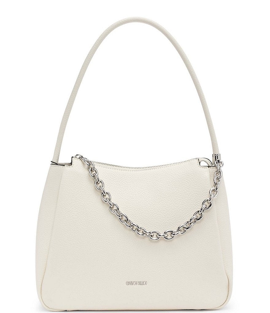 COACH Originals Swinger Nylon and Pebble Leather Shoulder Bag