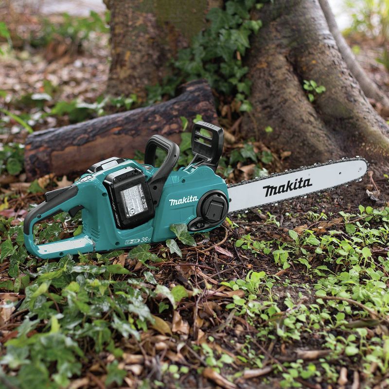Makita XCU04PT1 18V X2 (36V) LXT Lithium-Ion Brushless 16 in. Cordless Chain Saw Kit (5 Ah)
