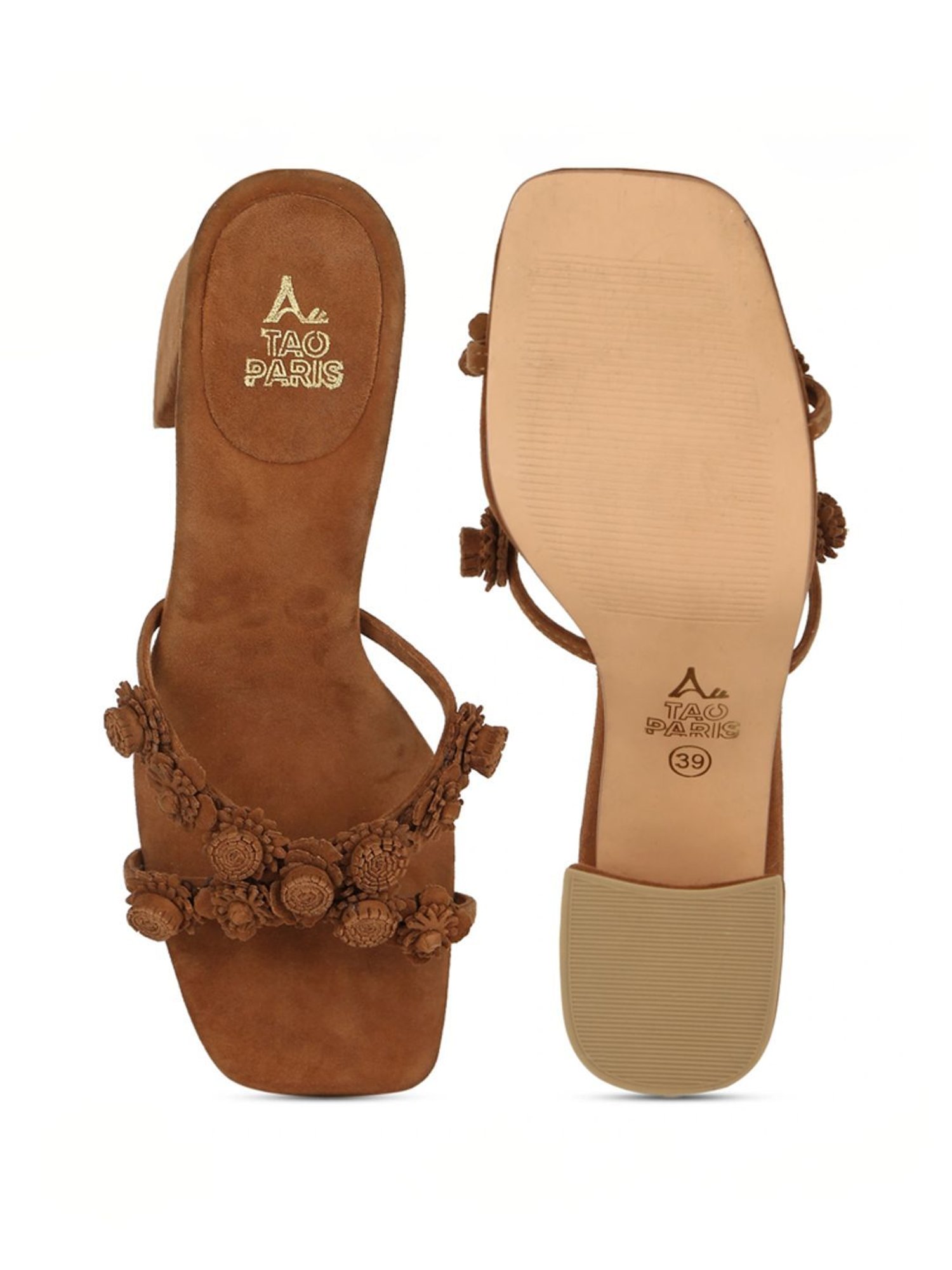 Tao Paris Women's Vicki Cognac Casual Sandals