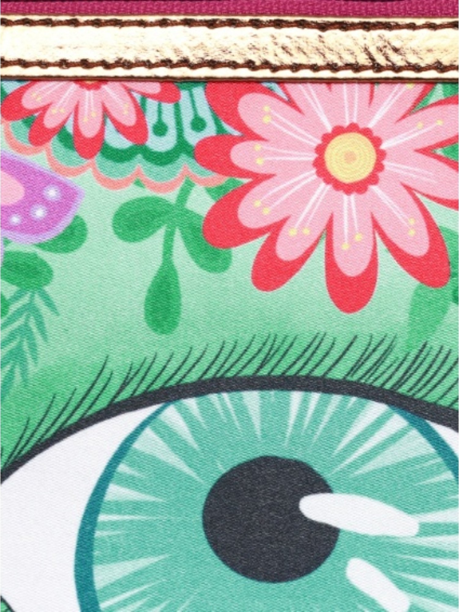 Sabhyata Eye Multicolor Printed Small Pouch for Women