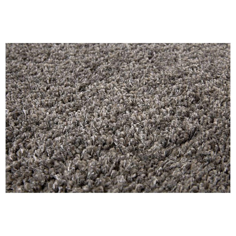 5'x7' Rectangle Braided Solid Jute Area Rug Brown - Okuna Outpost