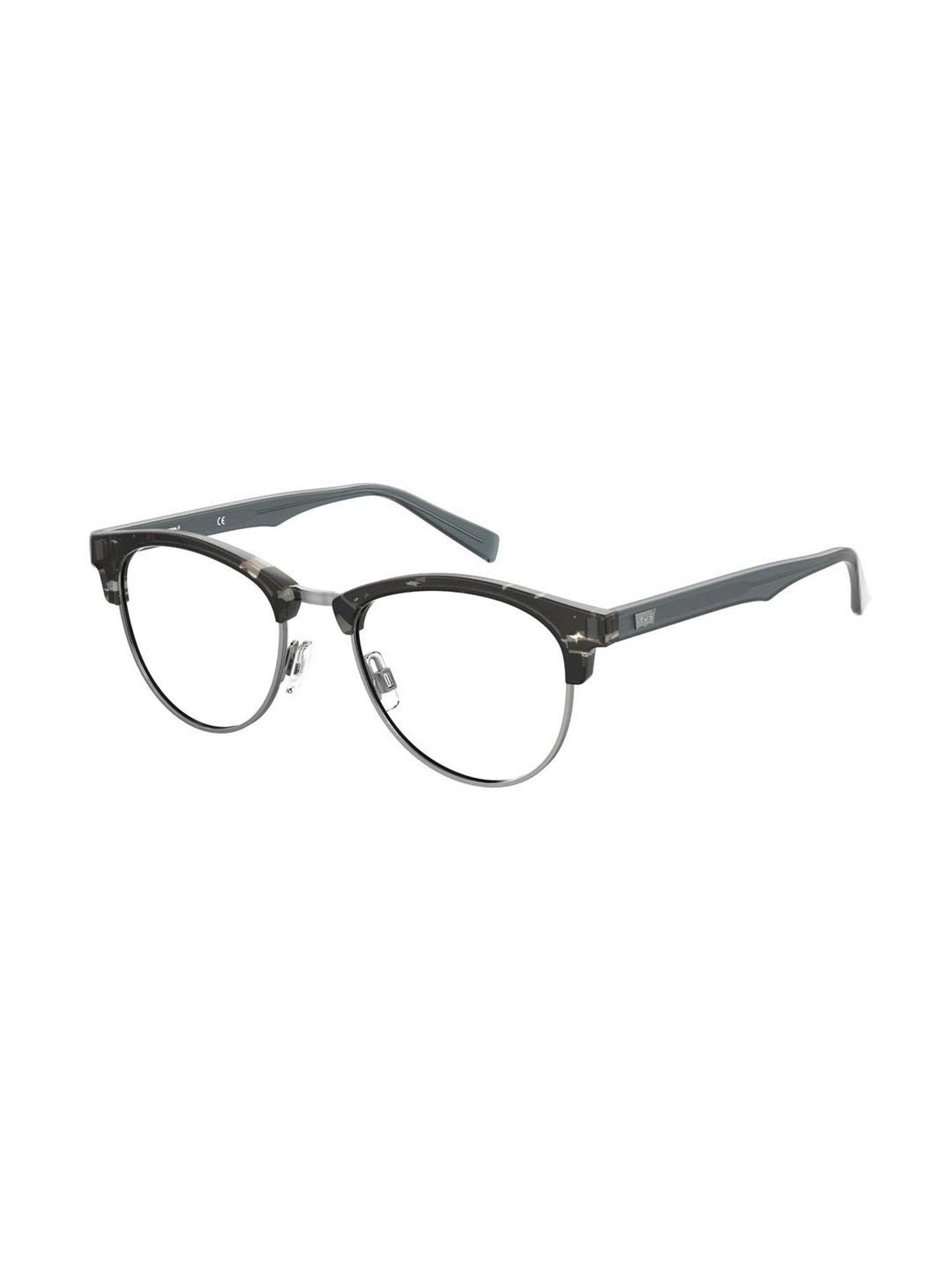 Levi's Black Clubmaster Eye Frames for Men