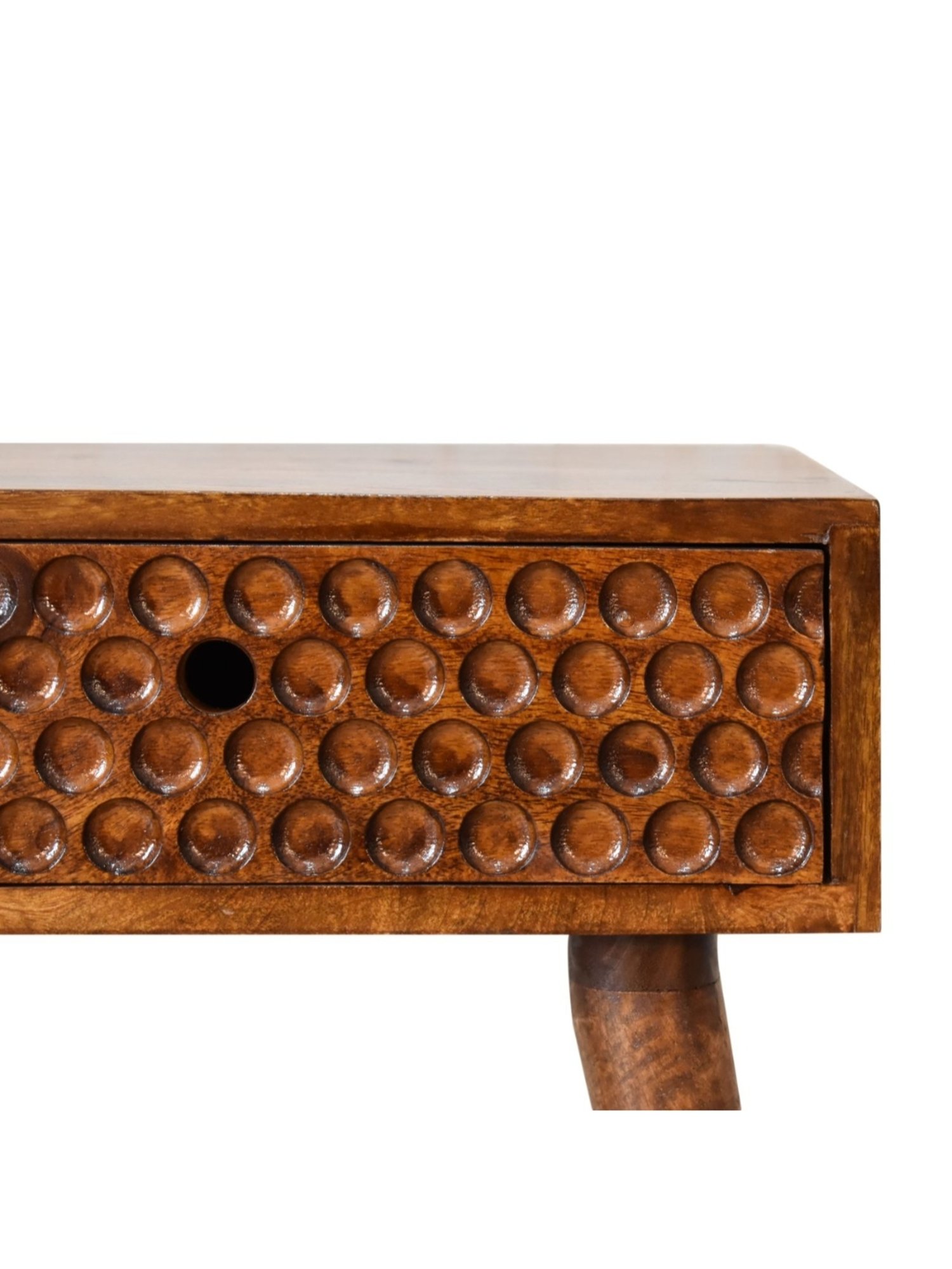 Artisan Furniture Torun Solid Brown Mango Wood Side Table