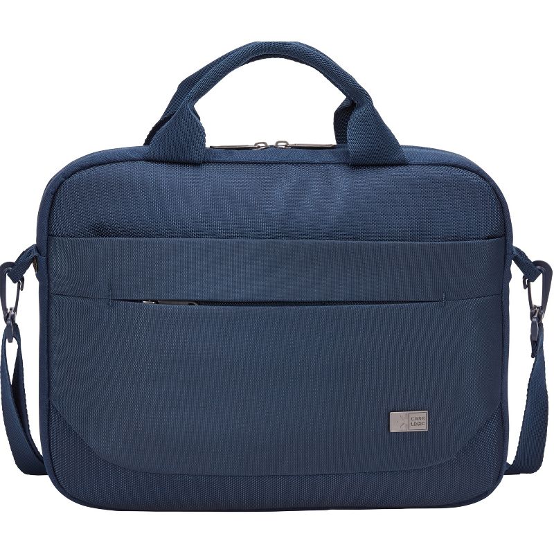 Case Logic Advantage ADVA-111 DARK BLUE Carrying Case (Attach&eacute;) for 10" to 12" Notebook - Dark Blue - Polyester