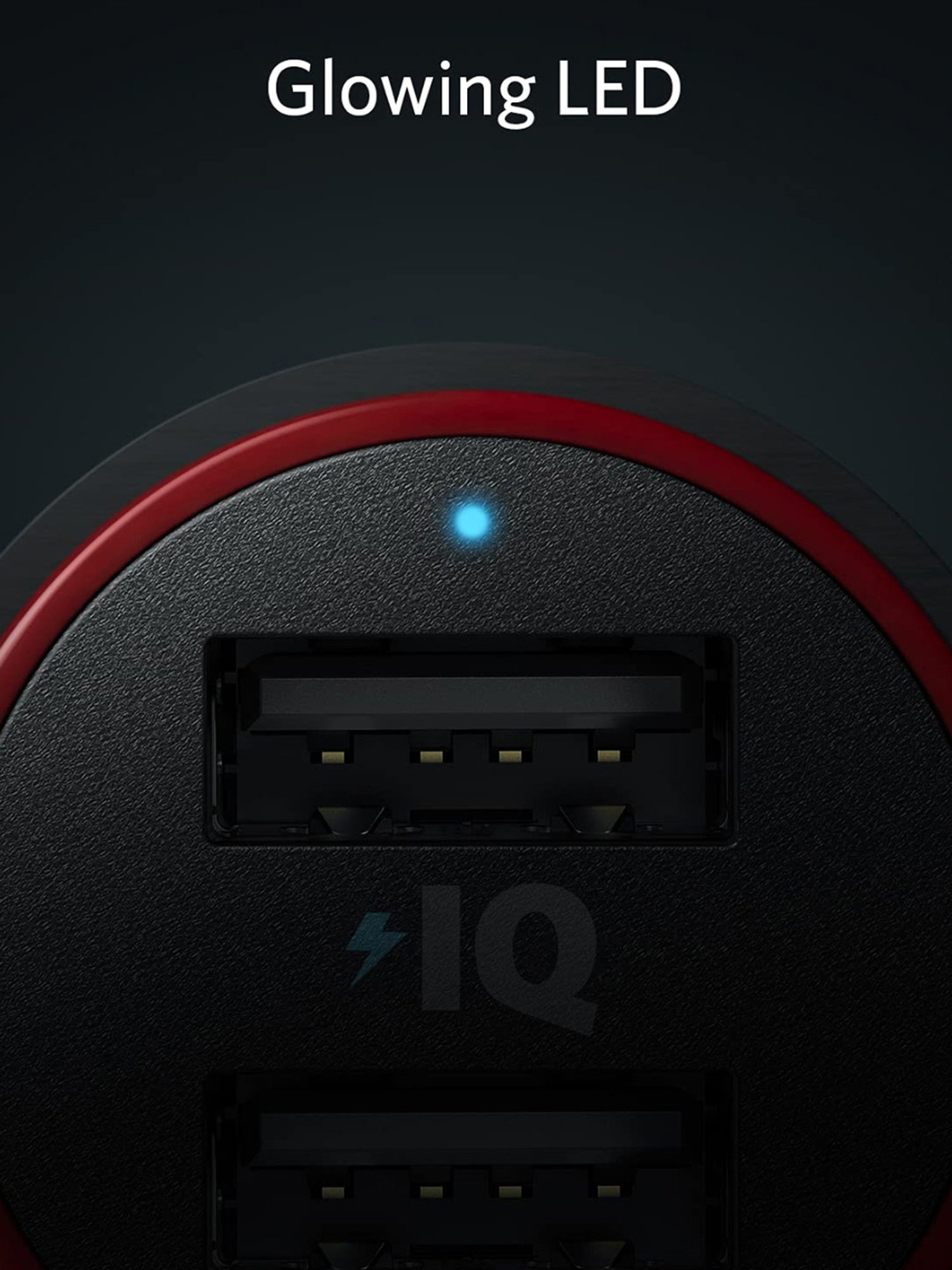 Anker PowerDrive 2 A2310011 4.8 Amp 24W Dual Port Car Charger (Black)