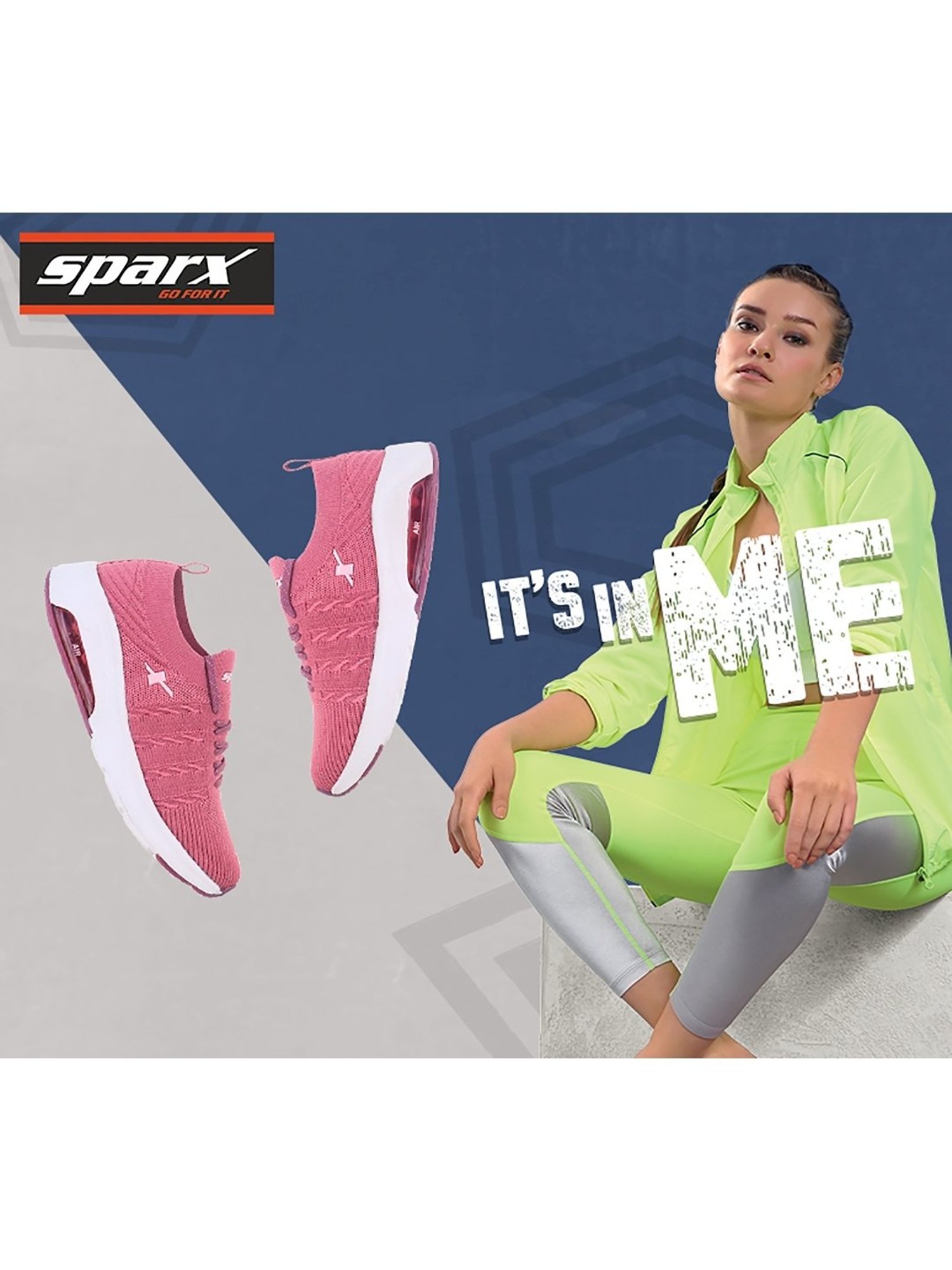 Sparx Women's Pink Running Shoes