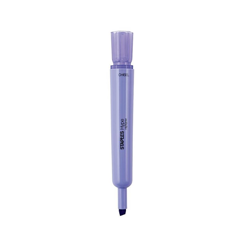 Staples Hype Tank Highlighters Chisel Purple Dozen (28558) 1780938