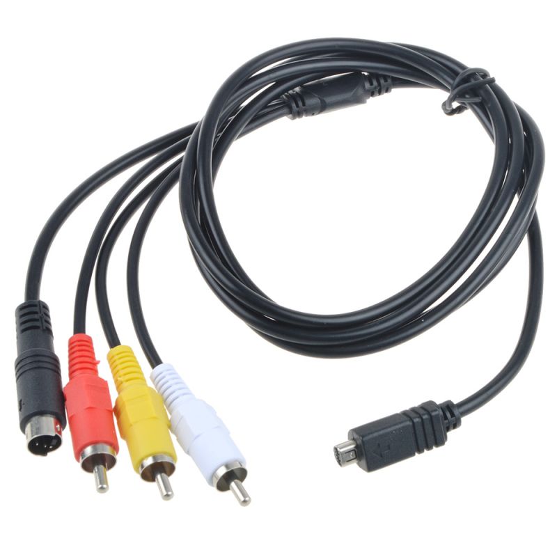 ABLEGRID 5 Feet AV Cable for Sony Handycam, Mini DV & DVD Camcorders