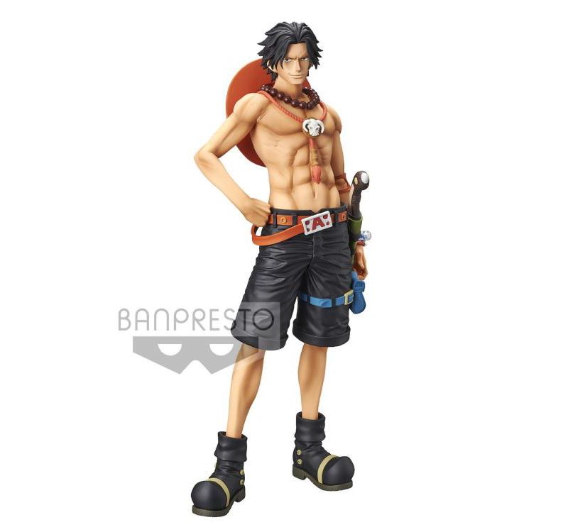Banpresto One Piece Grandista The Grandline Men Portgas D Ace 11" Figure Statue