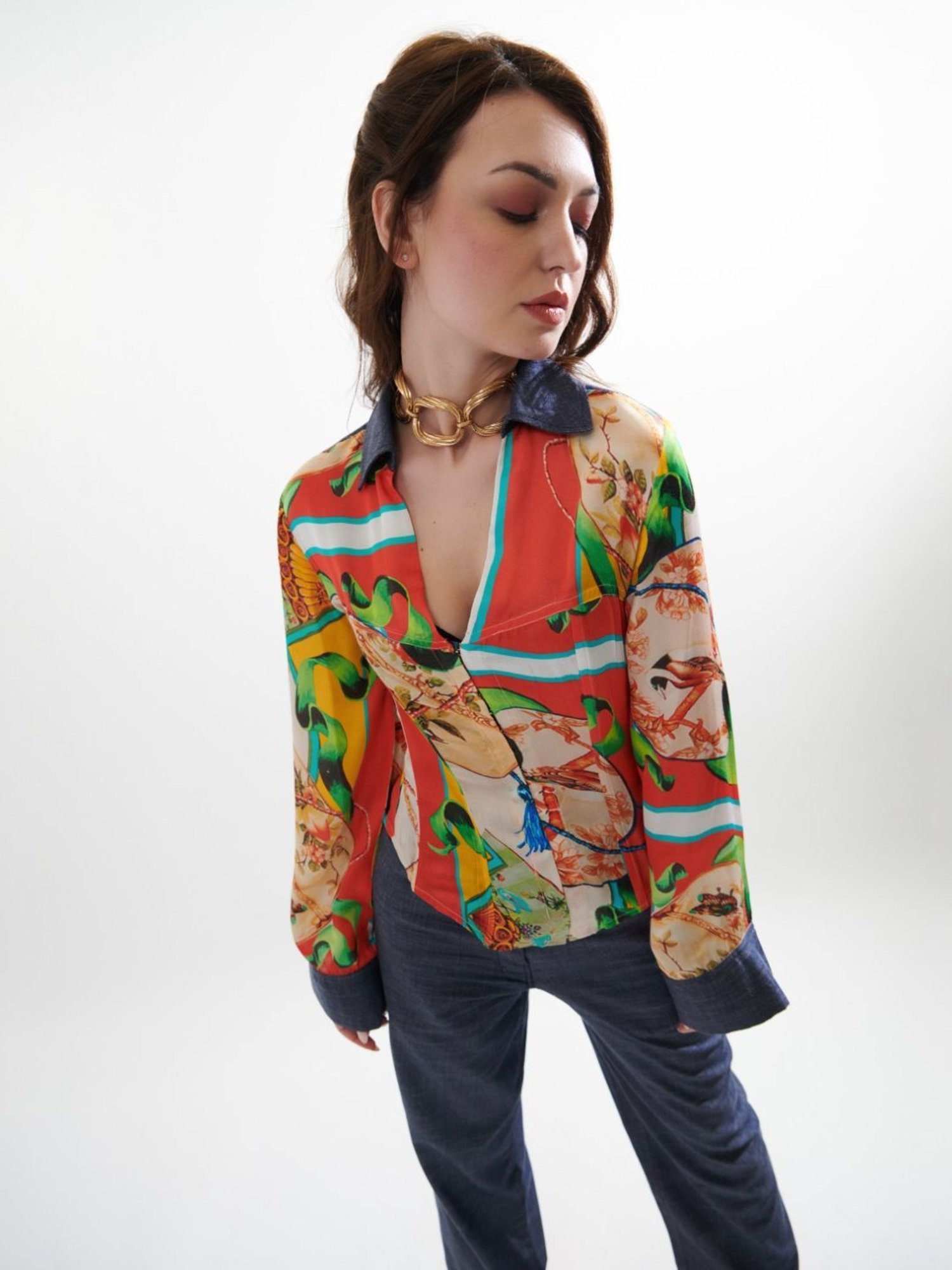 Cin Cin Multicolor Hodophilia Reeba Shirt