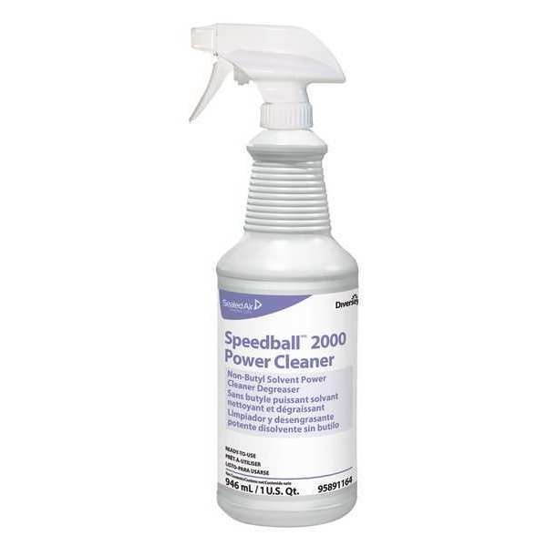 Diversey 5891164 Speedball 2000 Heavy-Duty Cleaner, Citrus, Liquid, 1qt. Spray Bottle