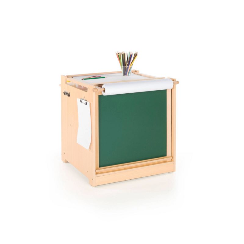 Kids' Desk to Easel Art Cart - Guidecraft