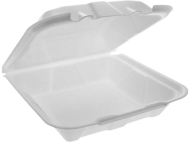 Pactiv Container,9",1 Compart,Wh YTD19901ECON