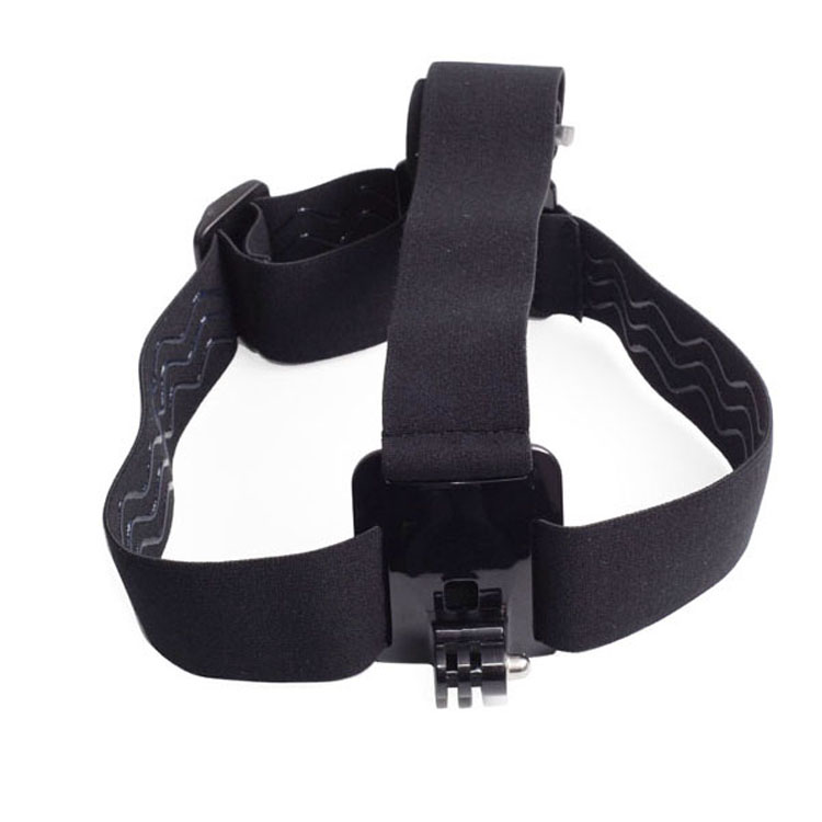 Anti-slide Elastic Adjustable Head Strap Belt for GoPro Hero 3+ 3 2 1 - Black GP023