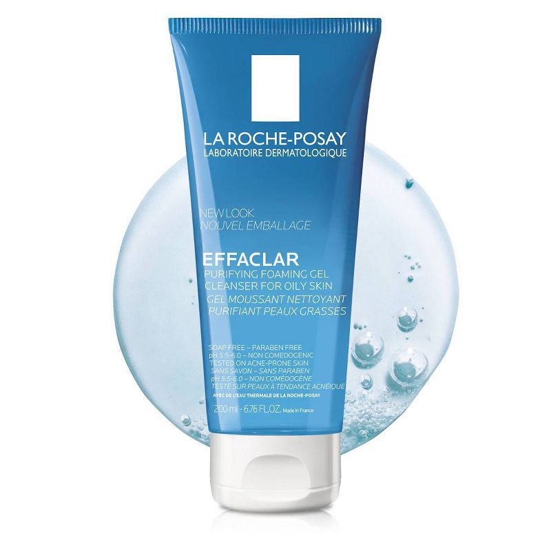 La Roche-Posay Effaclar Purifying Foaming Gel Face Cleanser - 6.76 fl oz