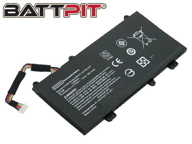 BattPit: Laptop Battery for HP Envy M7-U109DX, 849048-421, 849314-850, 849315-856, HSTNN-LB7E, HSTNN-LB7F, SG03XL, TPN-I126 (3450mAh / 39.8Wh) 11.55V Li-Polymer Battery