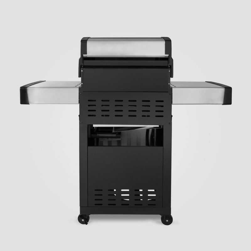 Stainless Steel 3 Burner Propane Gas Grill MG3000 Silver - Royal Gourmet