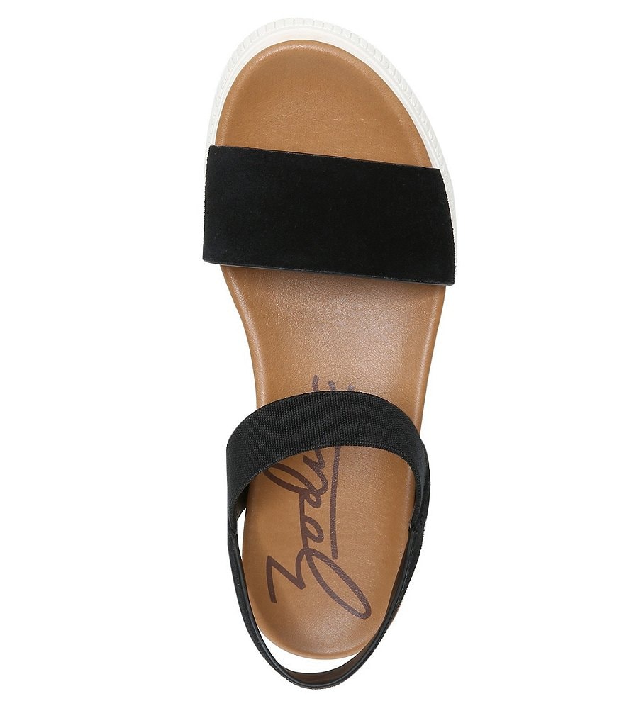 Zodiac Dani Suede Flatform Wedge Sandals