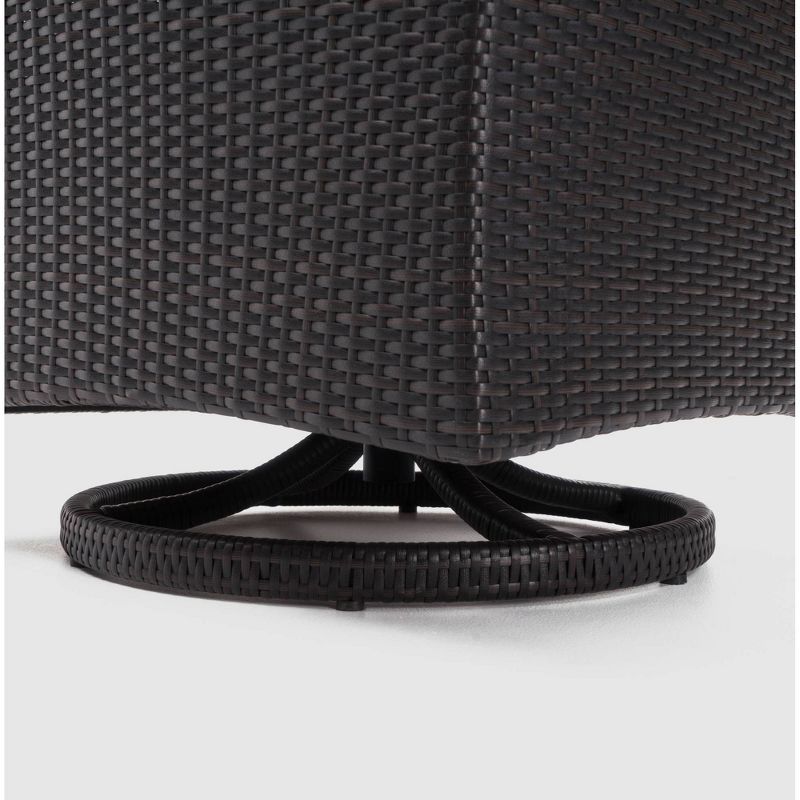 Deco Deluxe 6pc Love & Motion Club Seating Set - Charcoal Gray - RST Brands