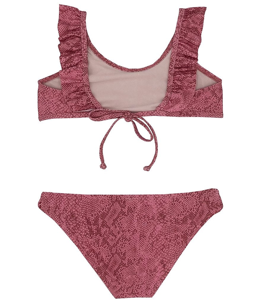 Splendid Big Girls 7-16 Snake Charmer Bralette Two-Piece Swimsuit