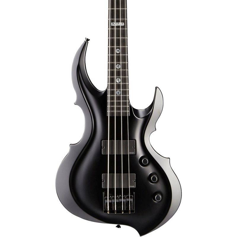 ESP Tom Araya Electric Bass Guitar Black Satin