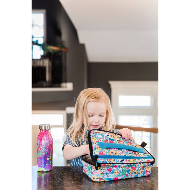 Arctic Zone Kids' Ice Walls Lunch Box Set - Cute Food